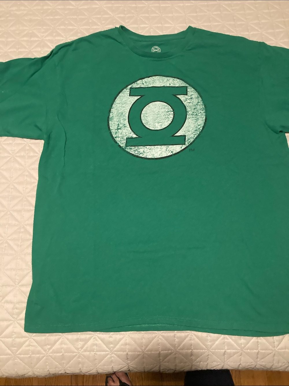 DC Comics Green Green Lantern Logo Tee (0002)